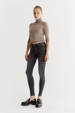 c.o.j. denim  SUPER SKINNY JEANS RANDOM GREY bestel je online bij www.detojeans.nl/