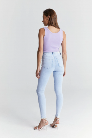 c.o.j. denim  Ultra High Waist Skinny Dream Blue bestel je online bij www.detojeans.nl/ c.o.j. denim  Ultra High Waist Skinny Dream Blue bestel je online bij www.detojeans.nl/