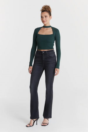 c.o.j. denim ULTRA HIGH WAIST FLARED JEANS c.o.j. denim ULTRA HIGH WAIST FLARED JEANS