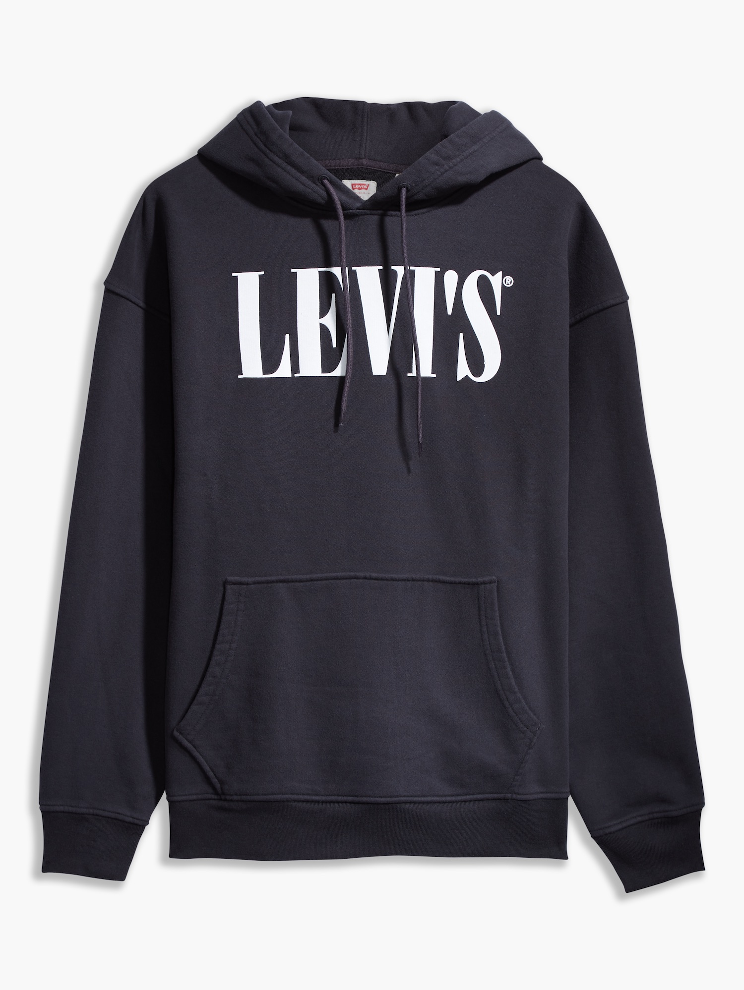 Levi's relaxed graphic serif hoodie Clearance