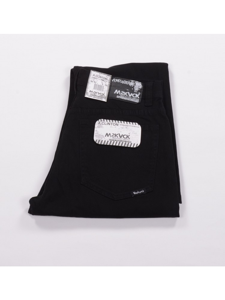 MASKOVICK Heren Jeans Clinton - Stretch Denim Regular Fit In Verschillende Wassen